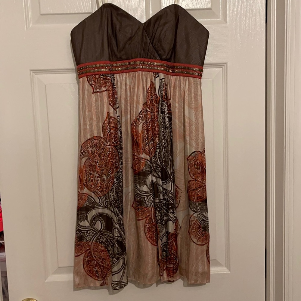 BCBG Maxaria Size 4 Strapless Dress